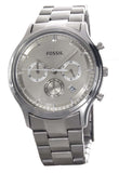 Fossil FS4669 Ansel Beige Dial Stainless Steel Chronograph Men's Watch