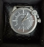 Diesel Men's Black Dial Gunmetal PVD Watch DZ4235