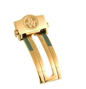 Raymond Weil 16mm Stainless Steel Gold-Tone Deployment Buckle
