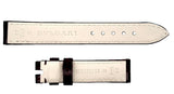 Bvlgari Women's 13mm x 13mm Burgundy Leather Watch Band