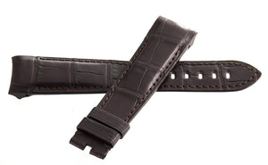 Genuine Arnold & Son 22mm x 20mm Brown Alligator Leather Watch Band Strap