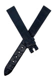 Chopard 11mm x 10mm Black Genuine Leather Women's Watch Band 105/70