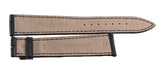 Ulysse Nardin 21mm x 18mm Black Alligator Leather Watch Band 119