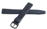 Giallo Gian Vintage Genuine Leather Navy Blue 14mm Watch Band Strap