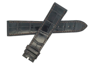 Chopard 22mm x 18mm Dark Brown Alligator Watch Band Strap B0208-0410