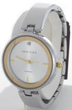 Anne Klein Women's Silver Dial Bangle Bracelet Quartz Watch AK/1725SVTT