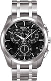 TISSOT Couturier Chronograph Black Dial Men's Watch T035.617.11.051.00