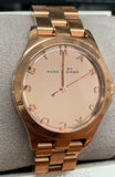 Women's Rose Gold Ion-Plated Stainless Steel Bracelet Watch MBM3212