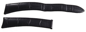 Raymond Weil Men's 20mm x 16mm Black Alligator Leather Watch Band Strap V2.16