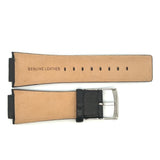 Anne Klein New York  18mm  Black Genuine Leather Watch Band Strap