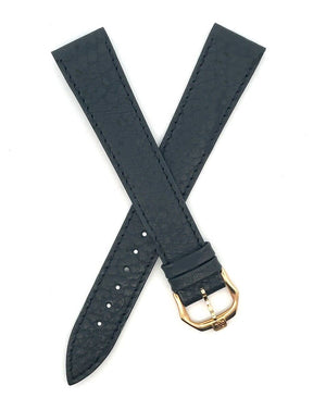 Raymond Weil 17mm x 14mm Black Leather Watch Strap Band