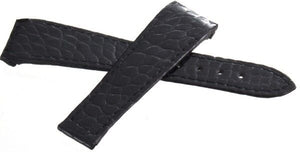Genuine Chopard 22mm x 16mm Black Alligator Watch Band Strap 115