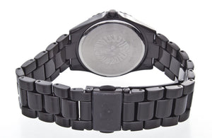 Anne Klein Women's Black Dial Black Band Watch - AK/1899