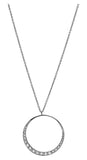 Fossil Jewelry JF00249040 Stainless Steel Crystals Necklace Chain