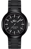 Lacoste Men's Borneo 2010754 Black Plastic Analog Quartz Watch