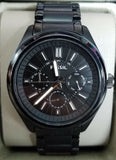 Fossil Men's Black Analog Stainless Steel Watch BQ1509