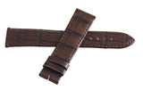 Montblanc Men's 19mm x 17mm Brown Alligator Leather Watch Band Strap FSH