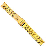 Joe Rodeo 22mm Gold-tone Stainless Steel Watch Band Strap