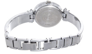 Anne Klein White Dial Silver Steel Bracelet Quartz Watch AK/1273
