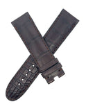 Montblanc Men's 21mm x 20mm Dark Brown Alligator Leather Watch Band Strap FSH