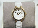 DKNY NY2250 Chambers White Dial White Ceramic Women's Watch