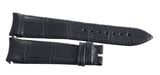 Ulysse Nardin 22mm x 18mm Dark Blue Alligator Leather Watch Band 404