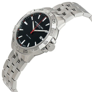 Raymond Weil Men's Tango 45mm Black Dial Quartz Watch 8160-ST2-20001