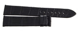 Montblanc Men's 19mm x 17mm Black Alligator Leather Watch Band FTE