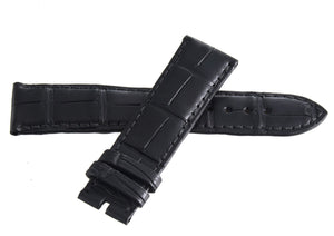 Genuine Chopard 20mm x 18mm Black Alligator Watch Band Strap 070