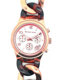 Michael Kors Runway MK4269  Rose Gold & Tortoise Wrist Watch for Women