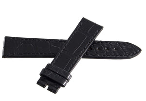 Genuine Chopard 18mm x 16mm Black Alligator Watch Band Strap 105 B0200-0364