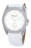 Kenneth Cole New York Women's Mother-Of-Pearl Dial Analog White Watch KC4722