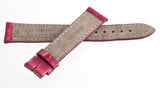 Locman Women's 18MM Red Alligator Leather Watch Band