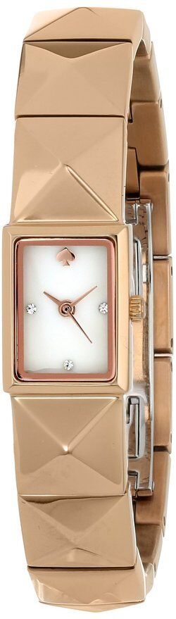 Kate Spade Women's New York Cobble Rose-Gold-Tone Pyramid Watch 1YRU0276