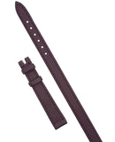 Chopard 12mm x 10mm Burgundy Genuine Leather Women's Watch Band 070/275