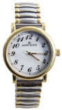 Anne Klein 10/9113 White Dial Two Tone Stainless Steel Women's Watch