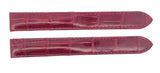 Cartier 15mm Burgundy Genuine Alligator Leather Band KD6B2Y27