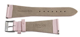 LOCMAN Men's 28mm x 18mm Pink Fabric Silver Buckle Band