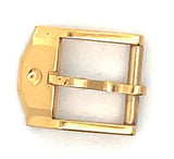 12mm Movado Gold Tone Stainless Steel Buckle Clasp