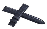 Franck Muller Geneve Ladies 16mm x 14mm Dark Blue Leather Watch Band