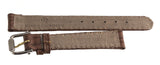 Revue Thommen 14mm Brown Leather Two-Tone Buckle Watch Band Strap NOS