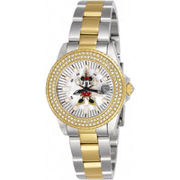INVICTA  Disney Limited Edition Crystal Mother of Peal Dial Ladies Watch 26742
