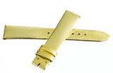 Dior Women's 16mm x 14mm Metallic Gold Leather Watch Band Strap