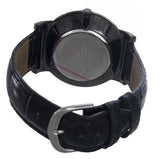 Kenneth Cole New York Grey Dial Black Alligator Leather Band Watch KC9227