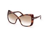 Tom Ford Jasmin Sunglasses Havana Frame Gradient   FT0943 53F 63-14-135