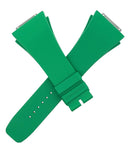 Richard Mille 19mm x 18mm Green Rubber Watch Band Strap 59-01M OEM Genuine