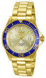 Invicta 14124 Pro Diver Gold Dial Gold Tone Stainless Steel Men's Watch