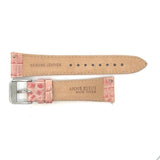 Anne Klein New York 20mm Pink Genuine Leather Watch Band Strap