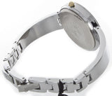 Anne Klein Women's Silver Dial Bangle Bracelet Quartz Watch AK/1725SVTT