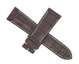 Longines 21mm x 18mm Brown Alligator Leather Watch Band Strap L682110301